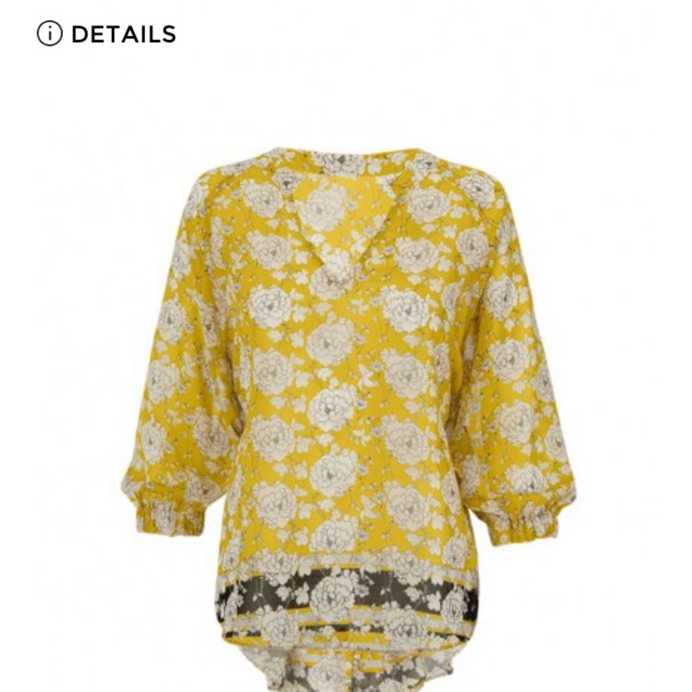 Gather Blouse - size L, worn once